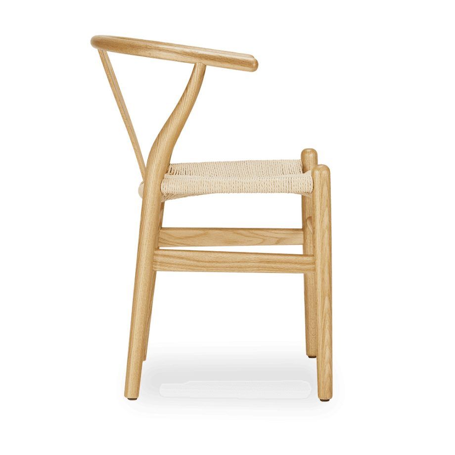 RIGI Oak Dining Table | A Notre Oak Dining Chair with a woven seat.
Product Name: Woven Seat