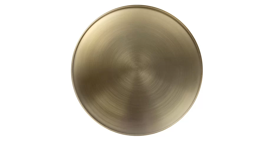 Catalina Brushed Brass Coffee Table